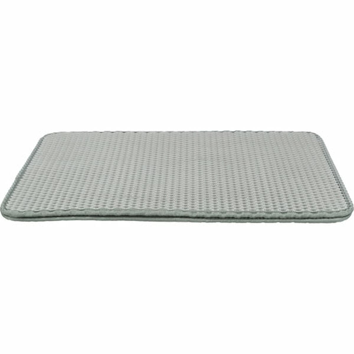 Alfombra para Arenero de Gatos Trixie Gris Goma Eva 40 × 55 cm - Image 2