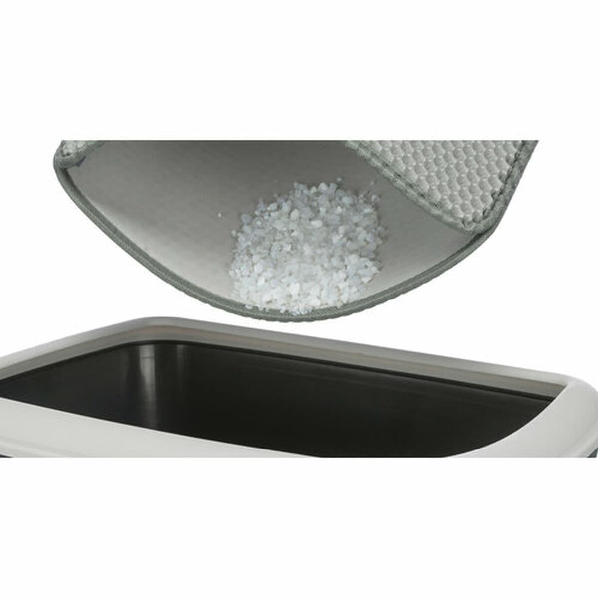 Alfombra para Arenero de Gatos Trixie Gris Goma Eva 40 × 70 cm - Image 14