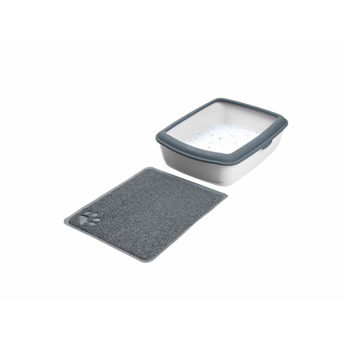 Alfombra para Arenero de Gatos Trixie Antracita PVC 37 × 45 cm - Image 4