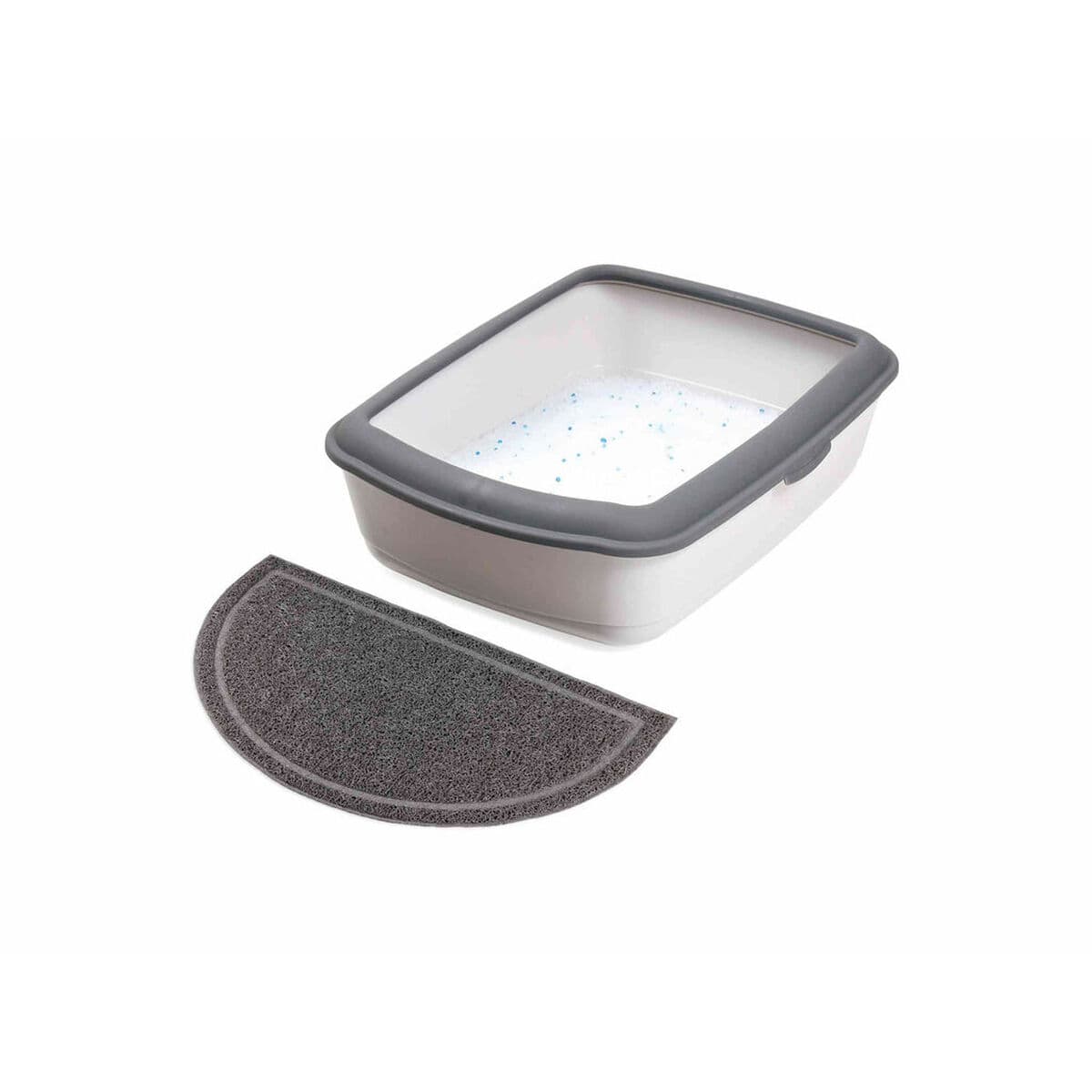 Alfombra para Arenero de Gatos Trixie Antracita PVC 59 × 35 cm - Image 3