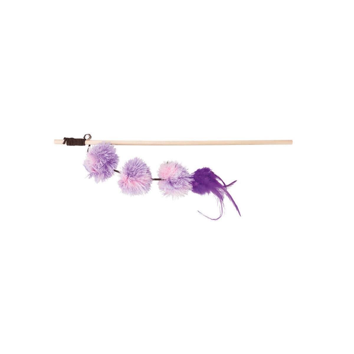 Juguete para gatos Trixie Poliéster Felpa Madera