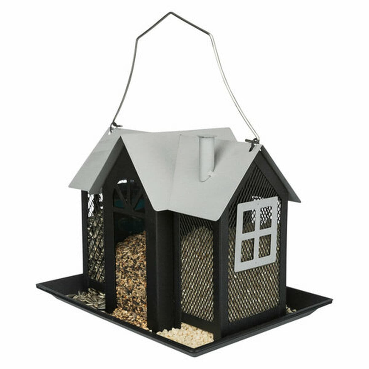Vogelvoederhuisje Trixie Zwart 2 L 26 x 19 x 19 cm - Image 18