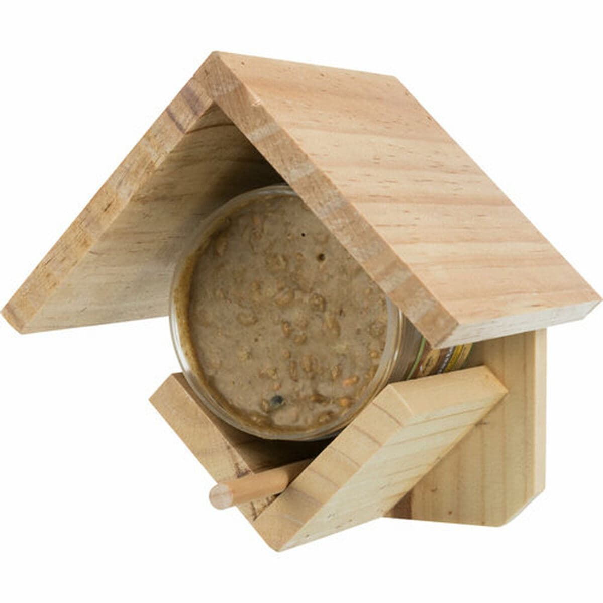 Mangiatoia per uccelli Trixie Marrone 15 × 15 × 13 CM - Image 3