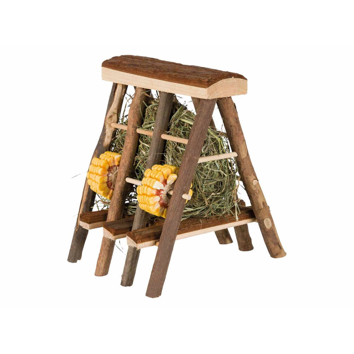 Hranilica Trixie Drvo 17 × 20 × 17 CM Sijeno