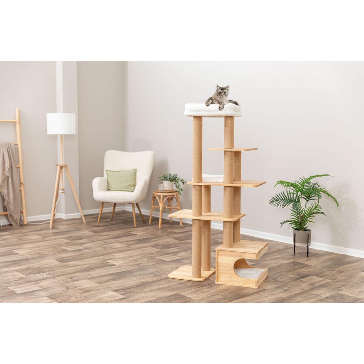 Rascador para Gatos Trixie Thiago Natural 147 CM - Image 9