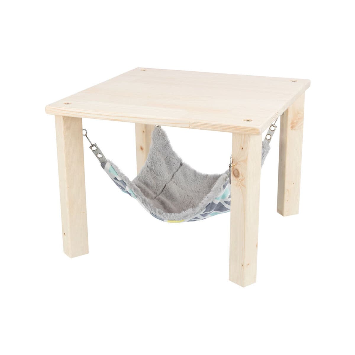 Riippumatto Trixie Harmaa Persikka 37 × 29 × 37 cm Puu - Image 3