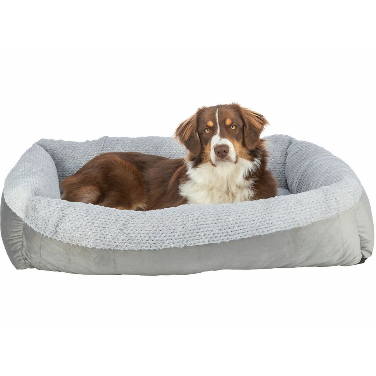 Dog Bed Trixie Livia Soft Grey 100 x 70 cm - Image 5