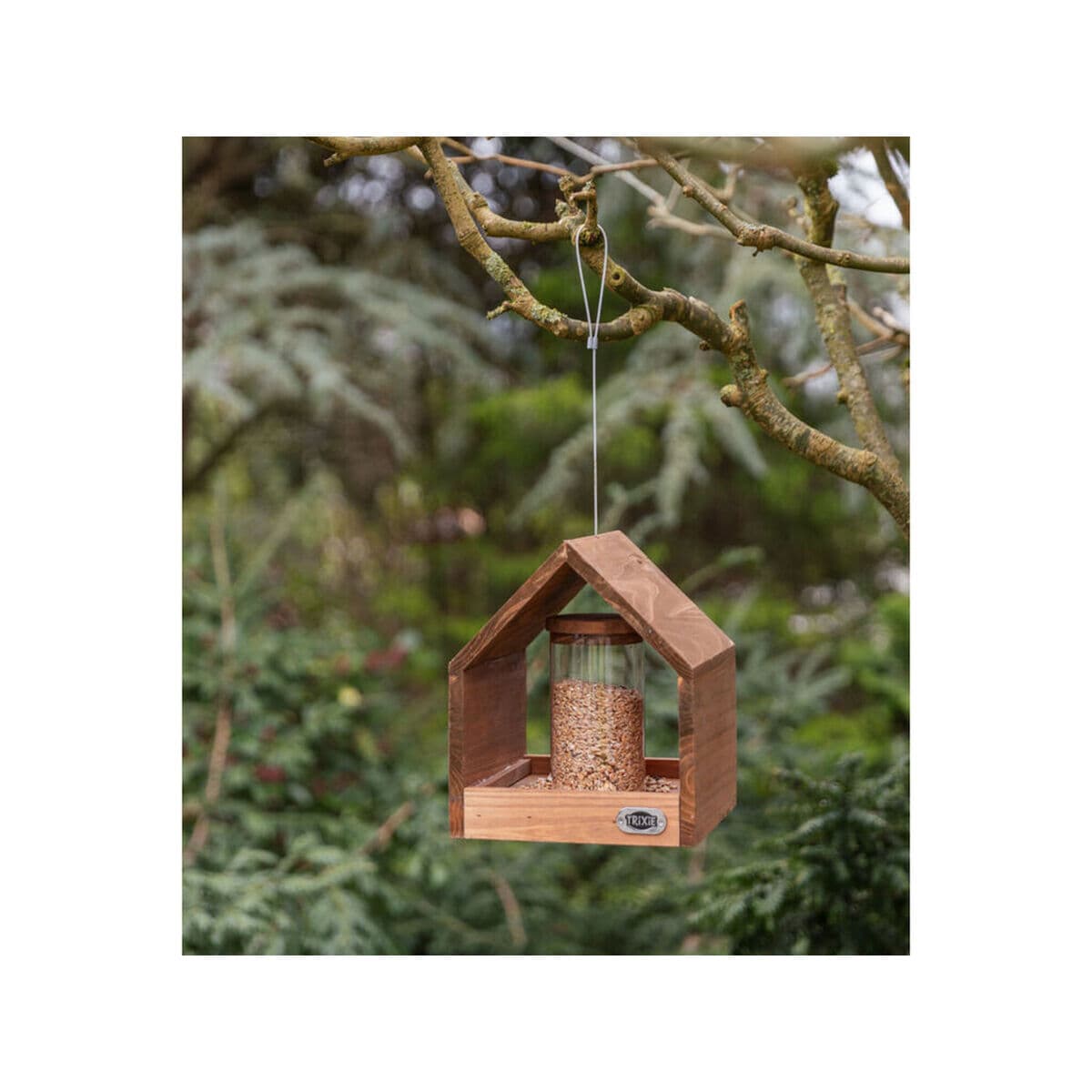 Vogelvoederhuisje Trixie Bruin 20 x 24 x 20 cm - Image 12