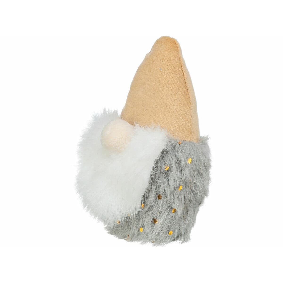 Mykt leketøy for hunder Trixie Beige Grå Polyester Jul Hansker 10 cm - Image 3