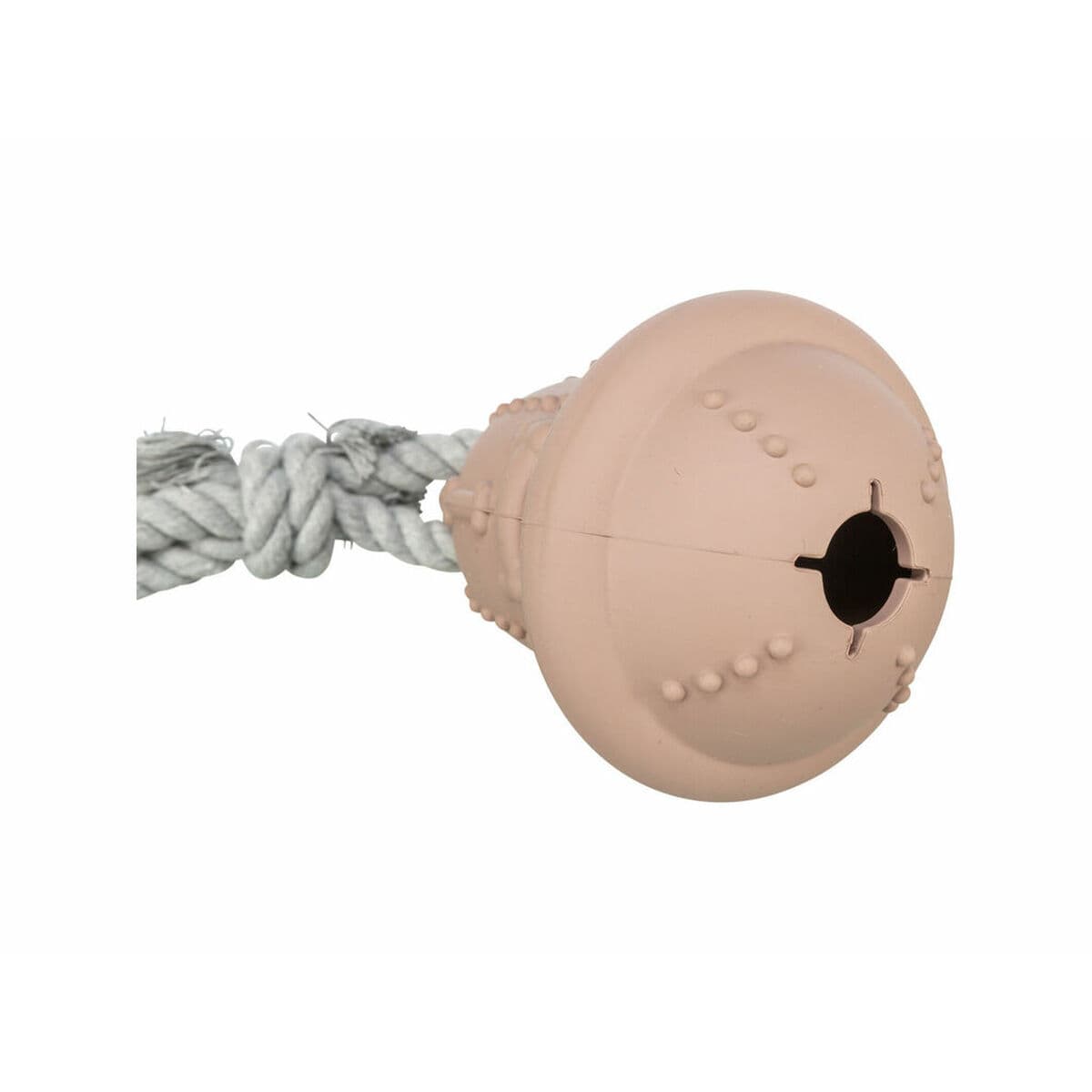 Kattleksaken Trixie Beige Bomull Gummi Jul Klocka - Image 5