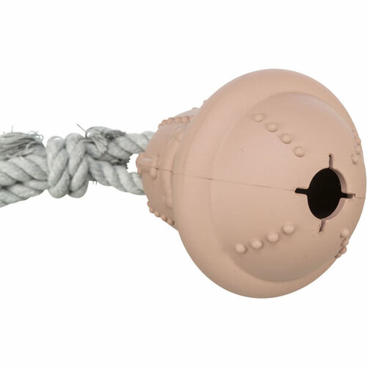 Kattleksaken Trixie Beige Bomull Gummi Jul Klocka - Image 6