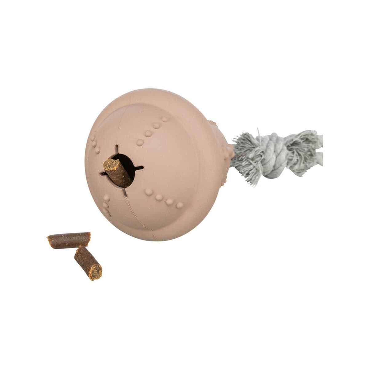 Kattleksaken Trixie Beige Bomull Gummi Jul Klocka - Image 9