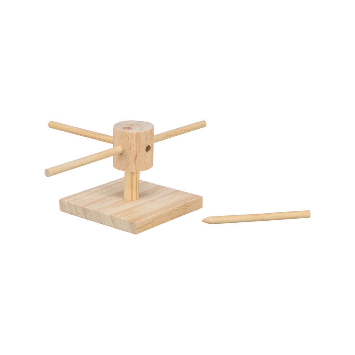 Hranilica za kućne ljubimce Trixie Smeđa Drvo 22 x 8 x 22 cm - Image 4