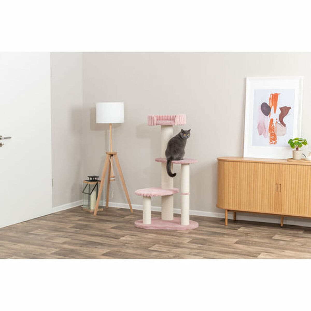 Rascador para Gatos Trixie Lonni Rosa 132 cm - Image 10