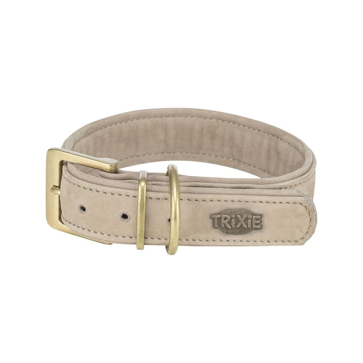 Hundhalsband Trixie Pure Ljusgrå L 47-54 cm
