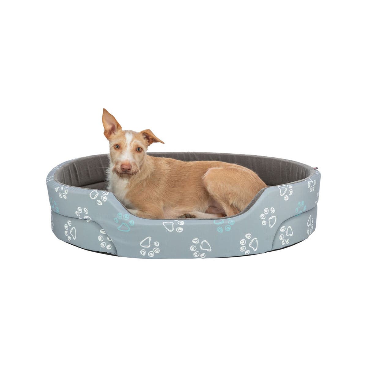 Hundebett Trixie Hellgrau Dunkelgrau 65 × 55 cm - Image 3