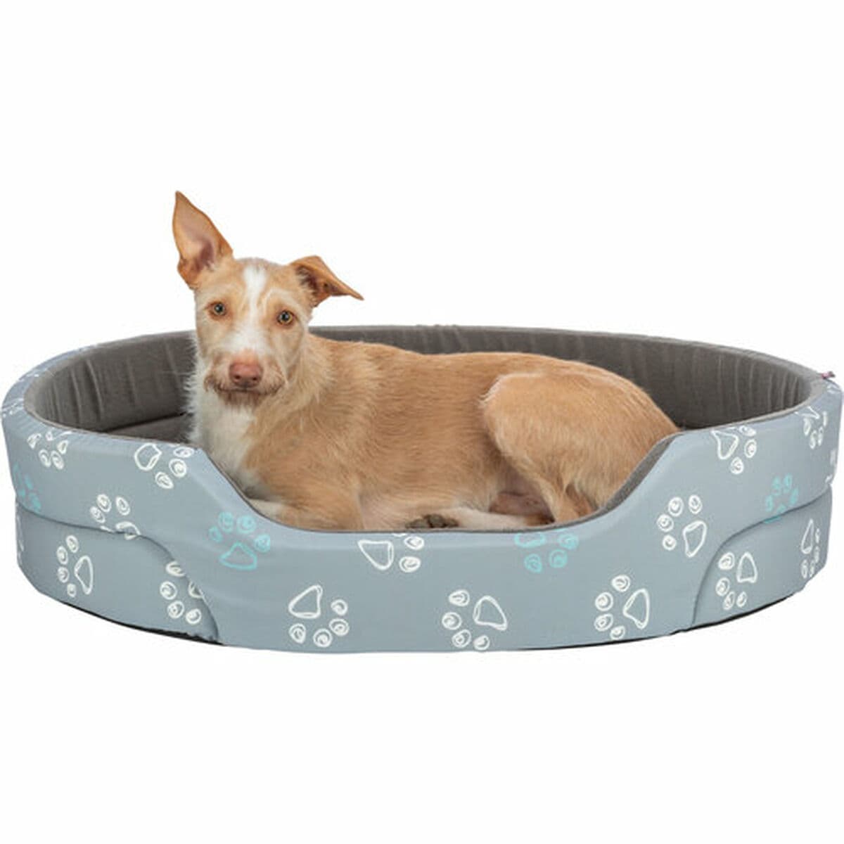Hundebett Trixie Hellgrau Dunkelgrau 65 × 55 cm - Image 4