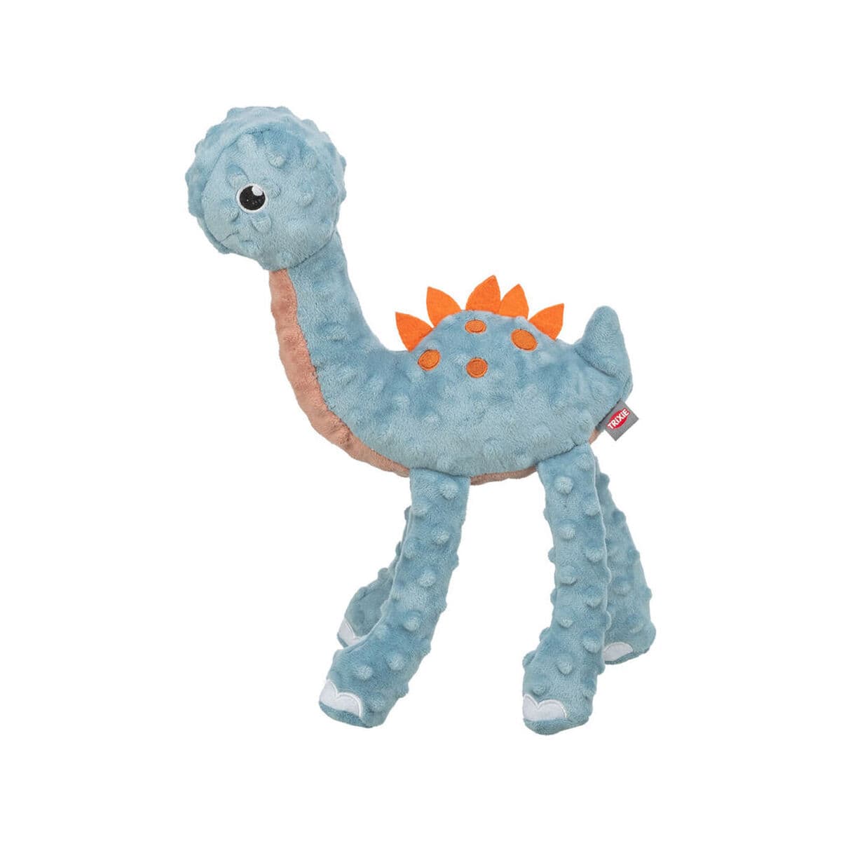 Peluche para perros Trixie Azul Naranja Poliéster Dinosaurio 38 cm - Image 2