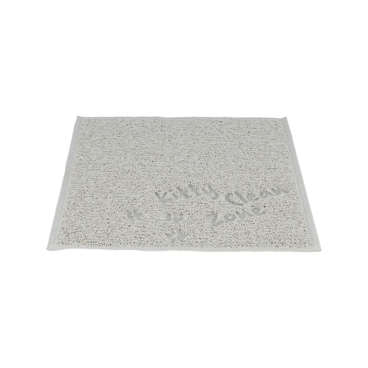 Alfombra para Arenero de Gatos Trixie Gris claro PVC 37 × 45 cm Arenero
