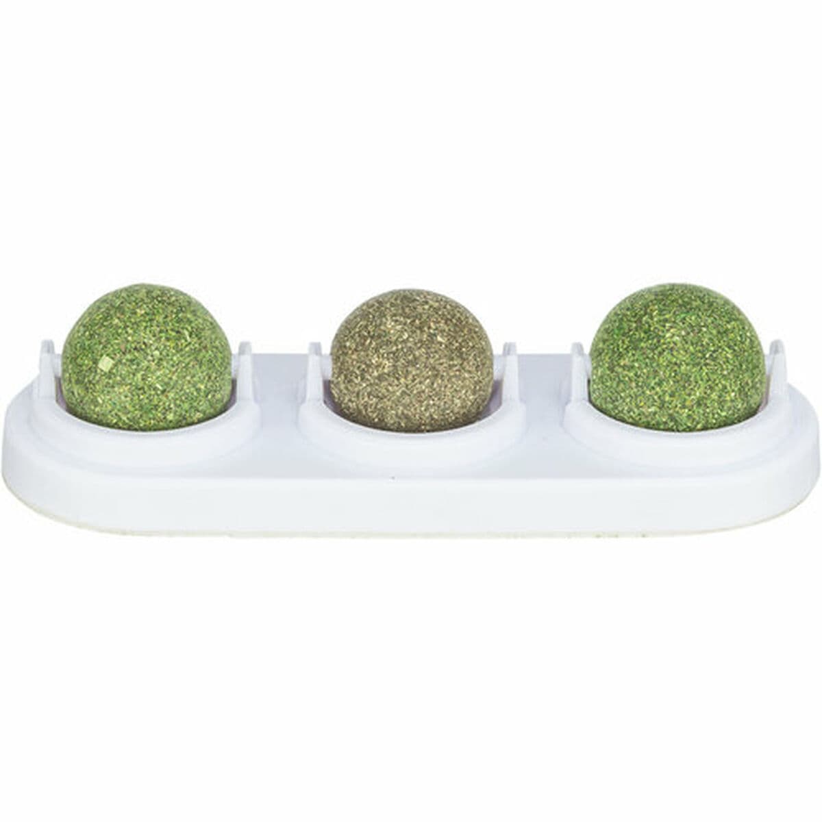 Kattleksaken Trixie Vit Grön Bollar - Image 2