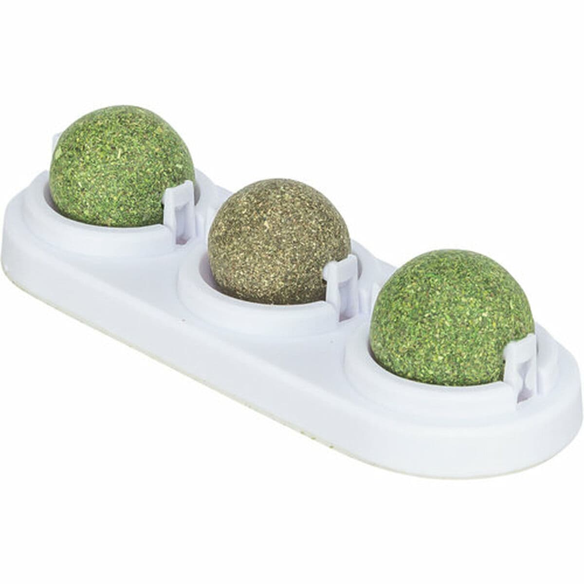 Kattleksaken Trixie Vit Grön Bollar - Image 4