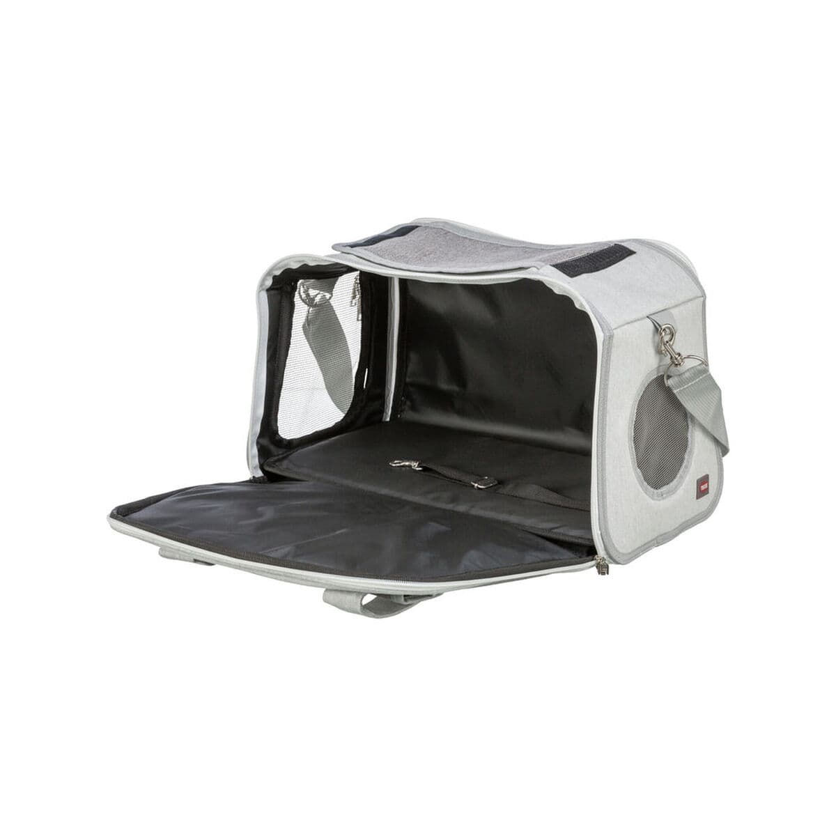 Handväska för husdjur Trixie Grå 25 × 27 × 42 CM - Image 7