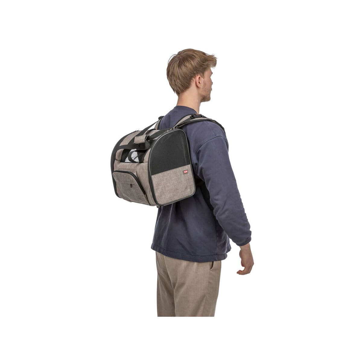 Handväska för husdjur Trixie Brun Beige 41 x 30 x 21 cm - Image 15