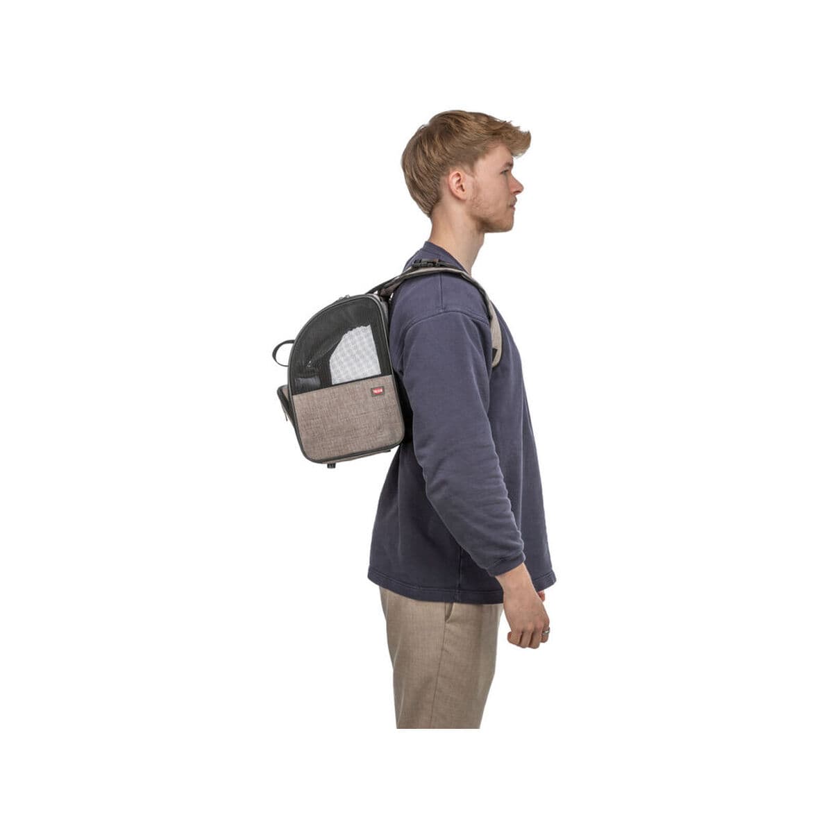 Handväska för husdjur Trixie Brun Beige 41 x 30 x 21 cm - Image 17