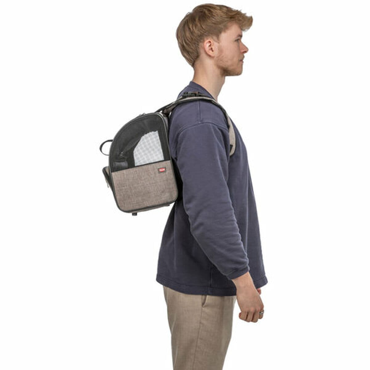 Handväska för husdjur Trixie Brun Beige 41 x 30 x 21 cm - Image 18