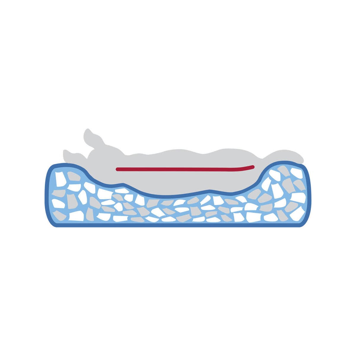 Cuccia per Cani Trixie Vital Lennox Grigio Ø 50 cm - Image 7