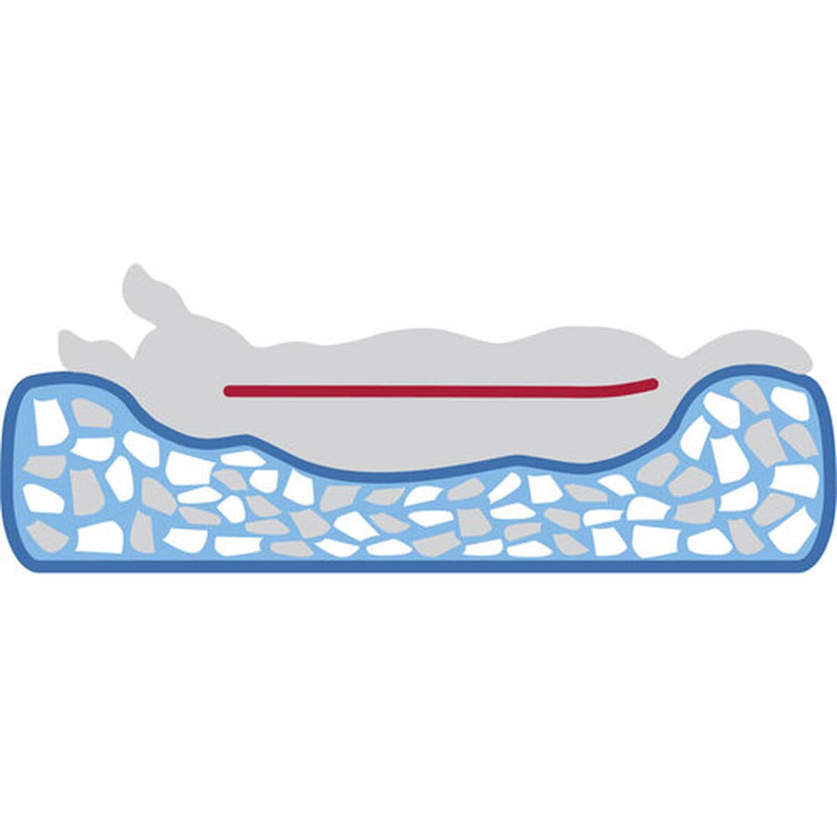 Cuccia per Cani Trixie Vital Lennox Grigio Ø 50 cm - Image 8