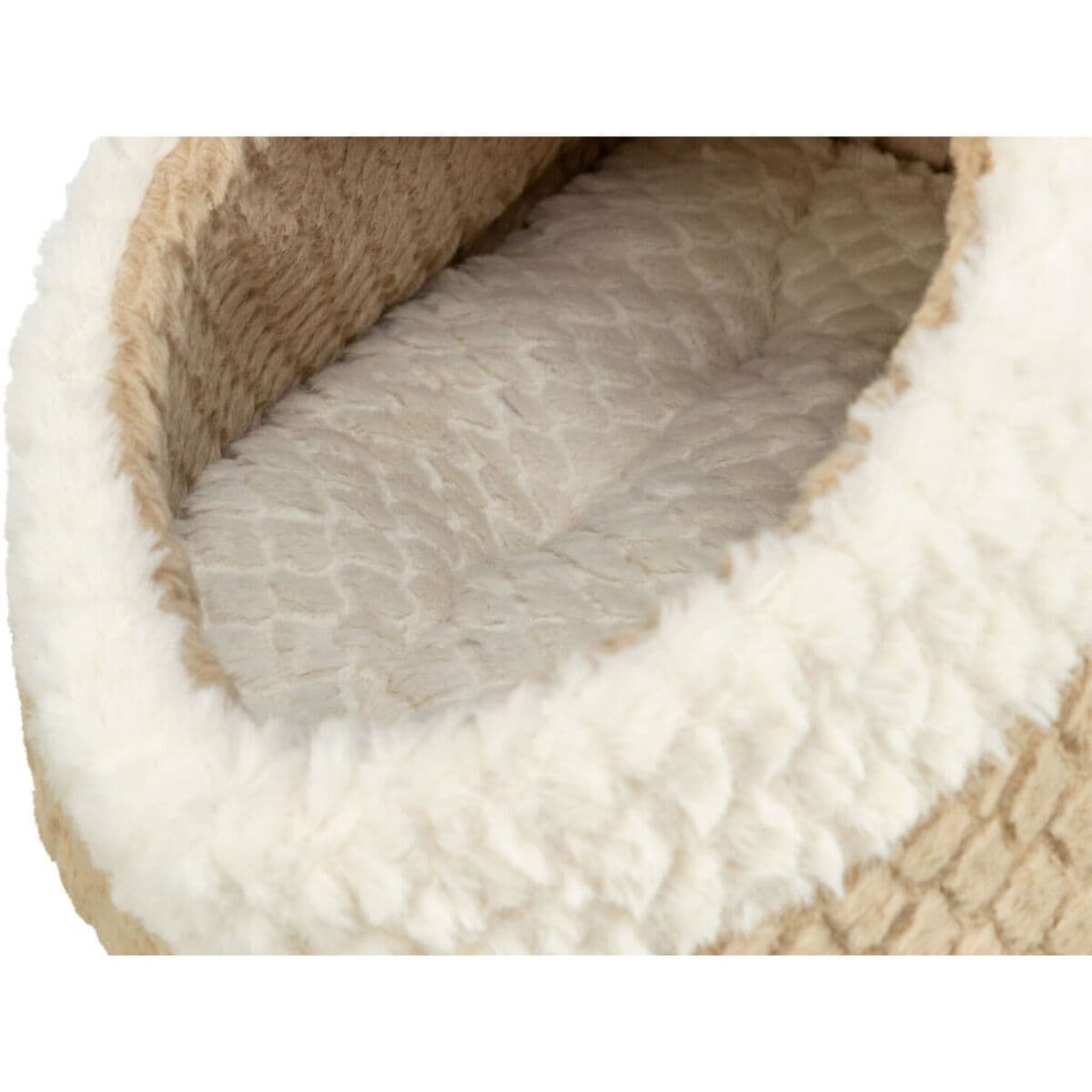 Cueva para gato Trixie Kaline Mio Marrón Crema 35 x 26 x 41 cm - Image 5