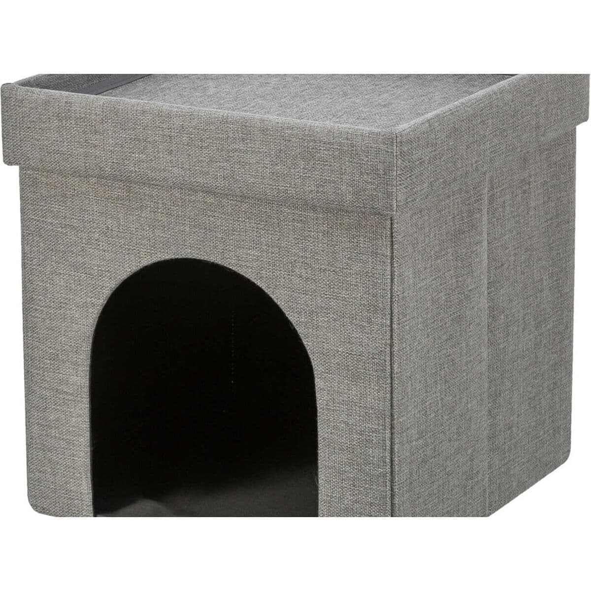 Cueva para gato Trixie Kimy Gris claro 76 x 72 x 37 cm - Image 8