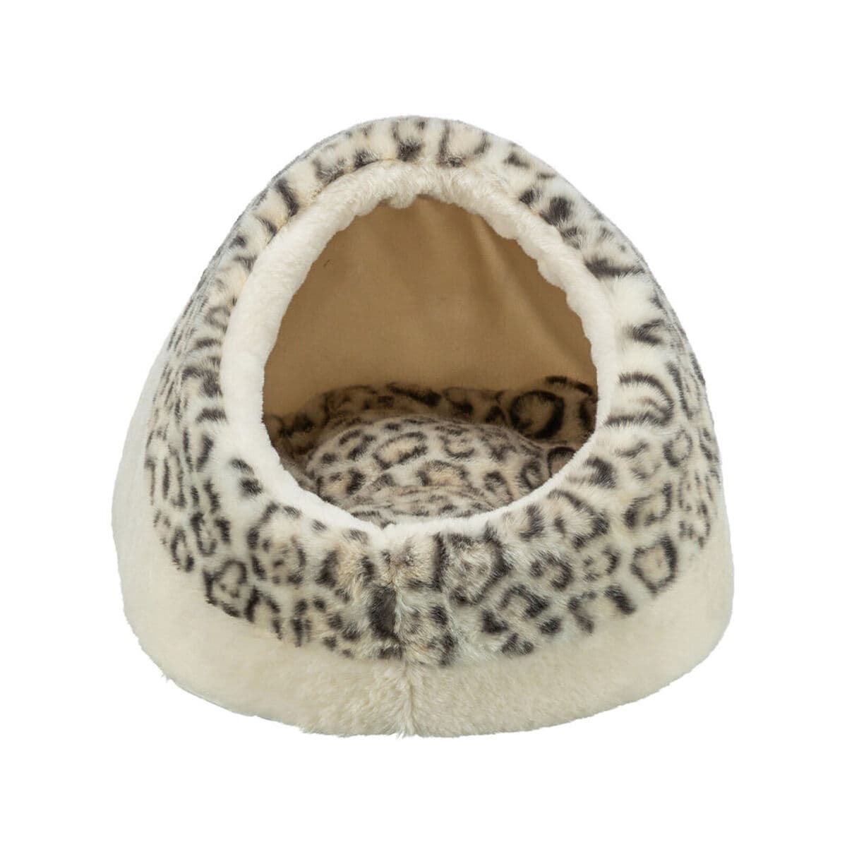 Cueva para gato Trixie Leo Crema 35 x 26 x 41 cm - Image 5