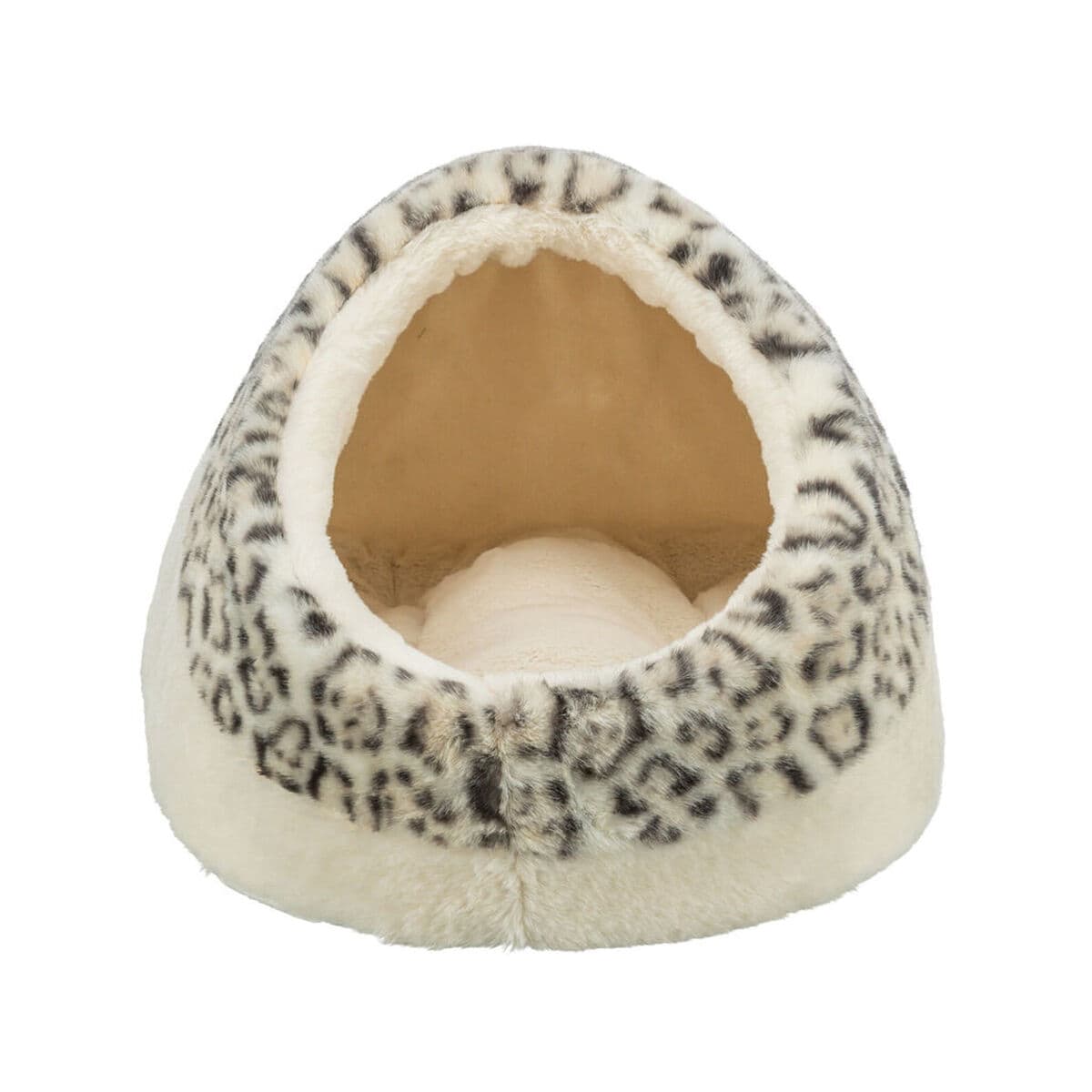 Cueva para gato Trixie Leo Crema 35 x 26 x 41 cm - Image 7