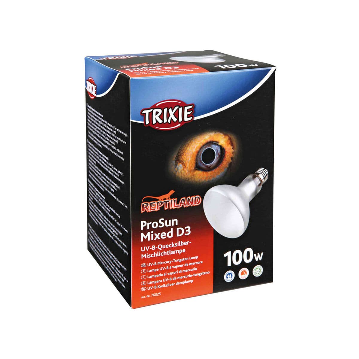 Bec cu lumină infraroșie Trixie ProSun Mixed D3 100 W - Image 3