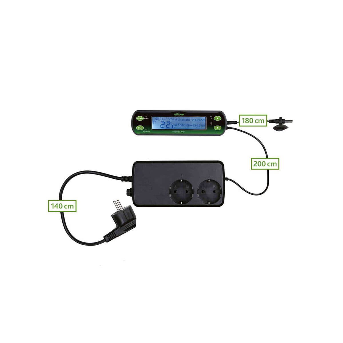 Termostato Trixie 2 × 600 W - Image 3