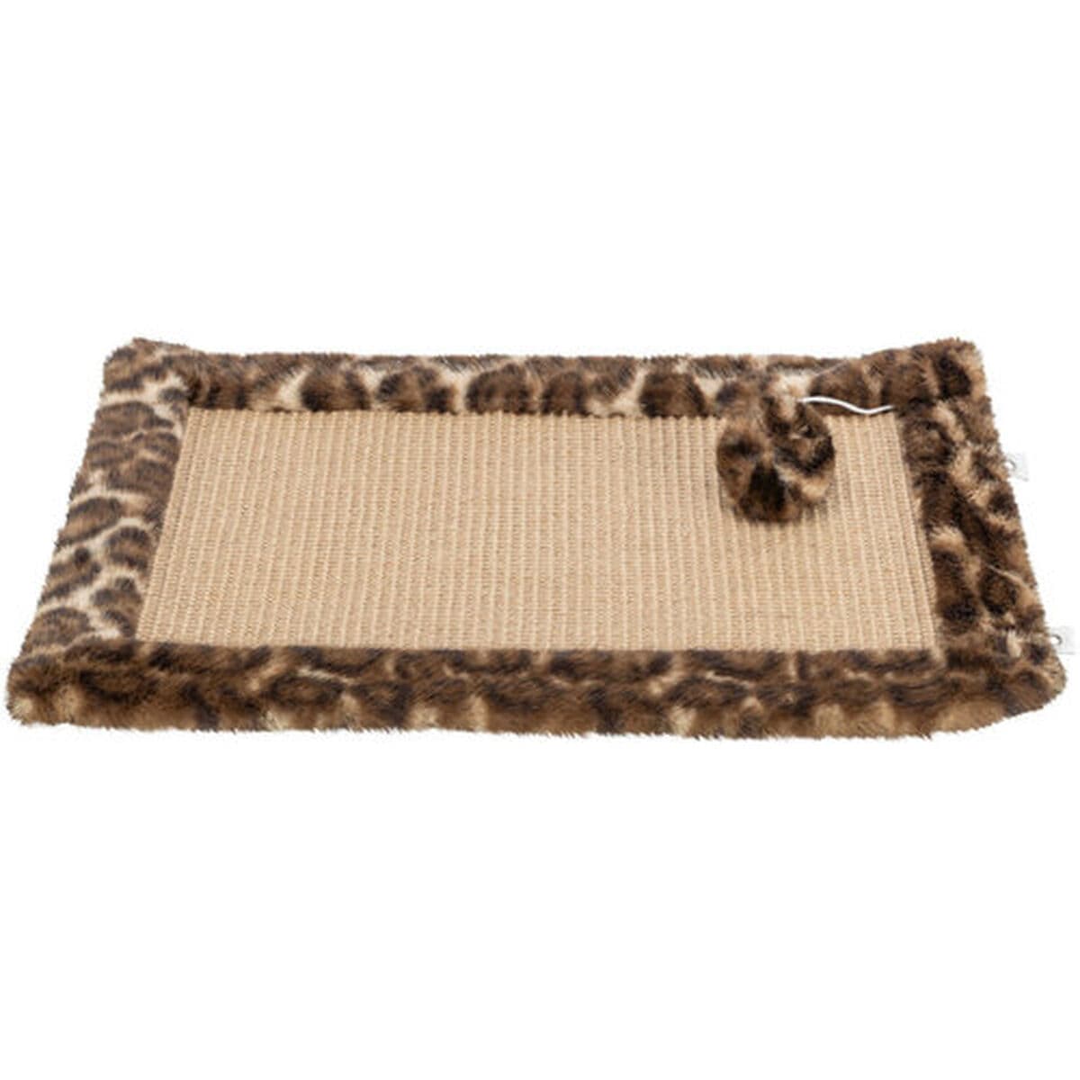 Rascador para Gatos Trixie Leo Marrón Poliéster Sisal EVA 55 x 35 cm Alfombra - Image 2