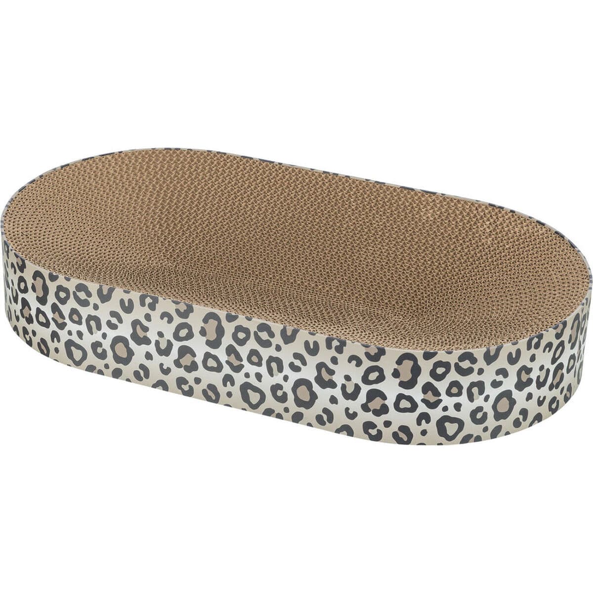 Rascador para Gatos Trixie Leo Crema Cartón 63 x 10 x 35 cm - Image 2