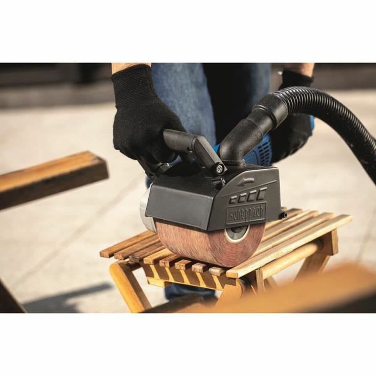 Bürste für Oberflächenrenovierer Scheppach MRS1300 Synthetische Faser - Image 2