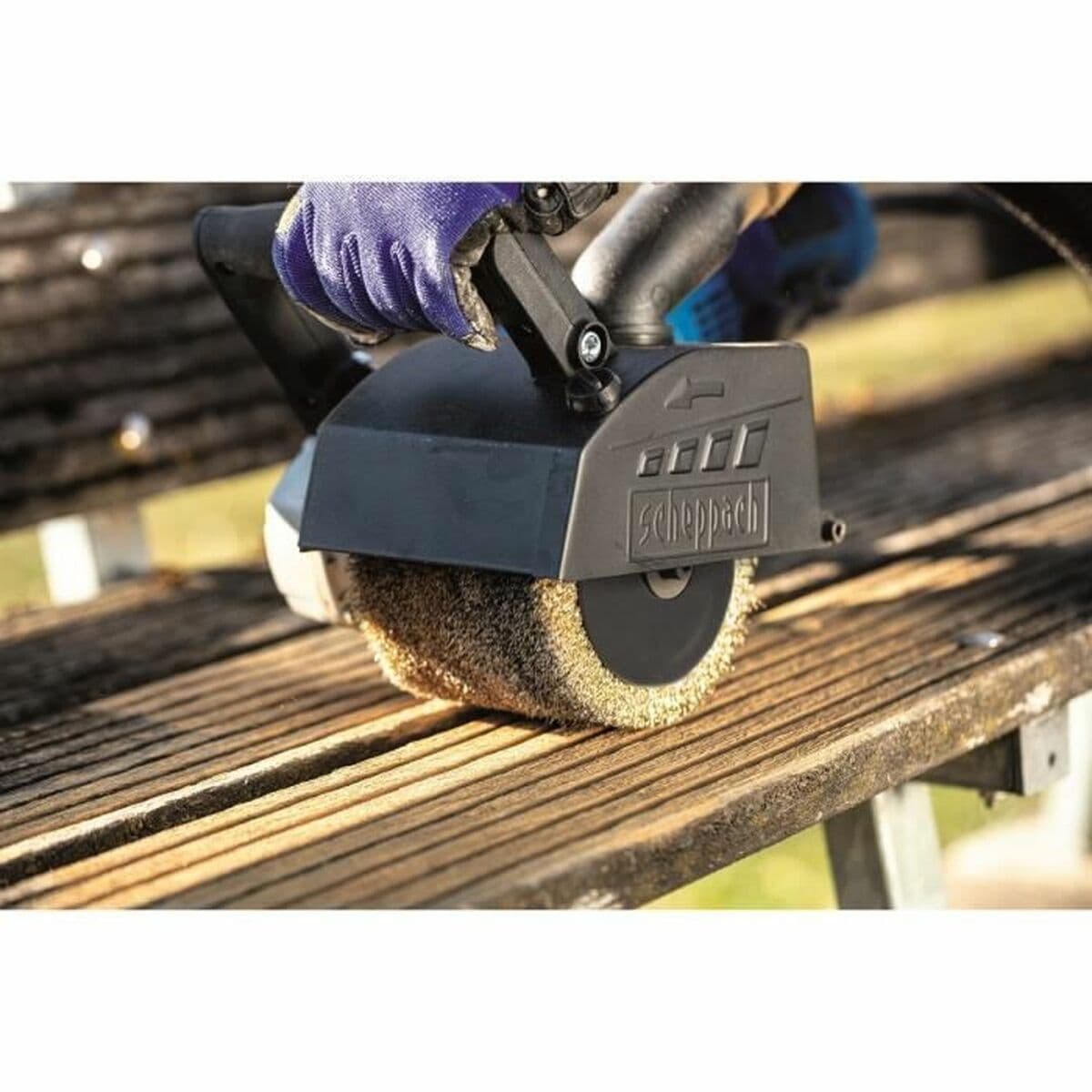 Bürste für Oberflächenrenovierer Scheppach MRS1300 Metall - Image 4