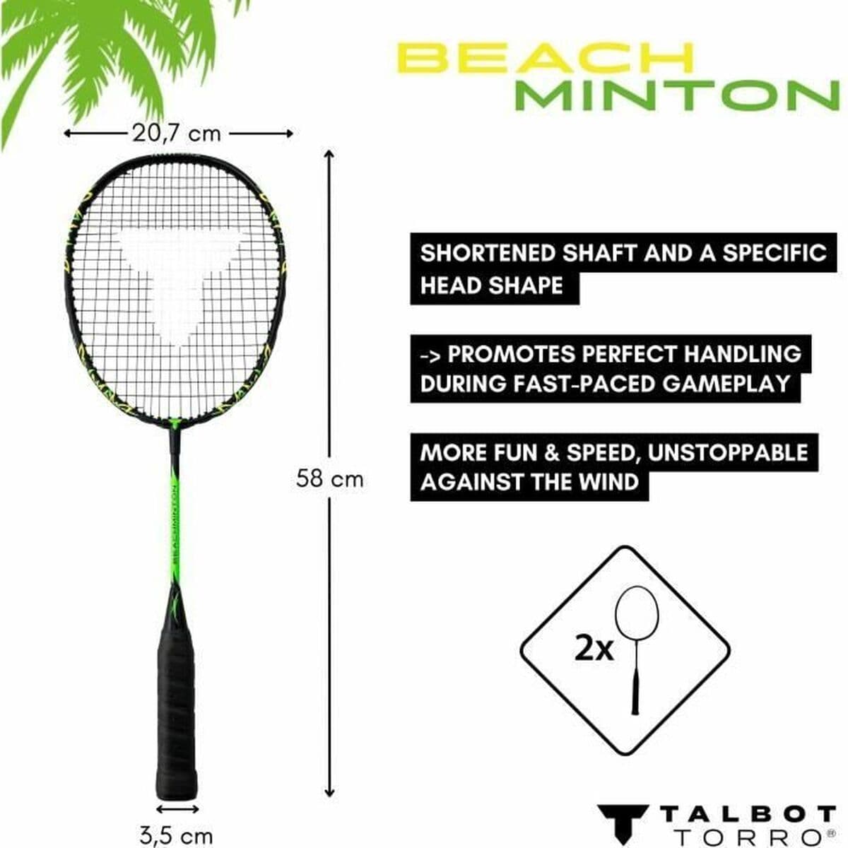 Badminton-Schläger Schildkröt - Image 2