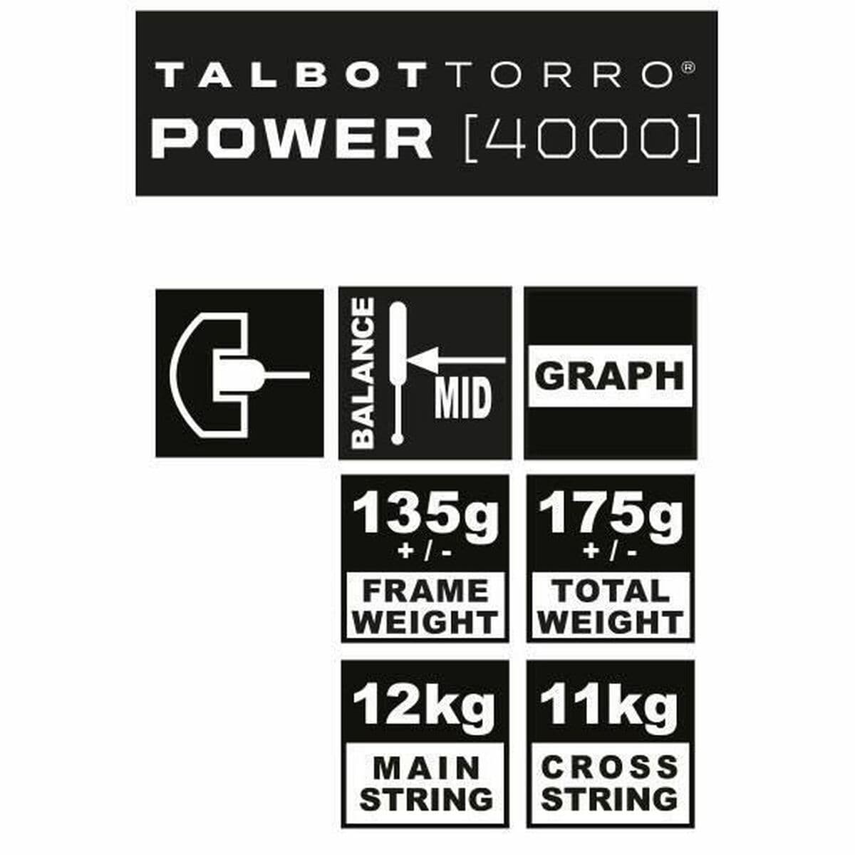 Badminton-Schläger Talbot-Torro - Image 6