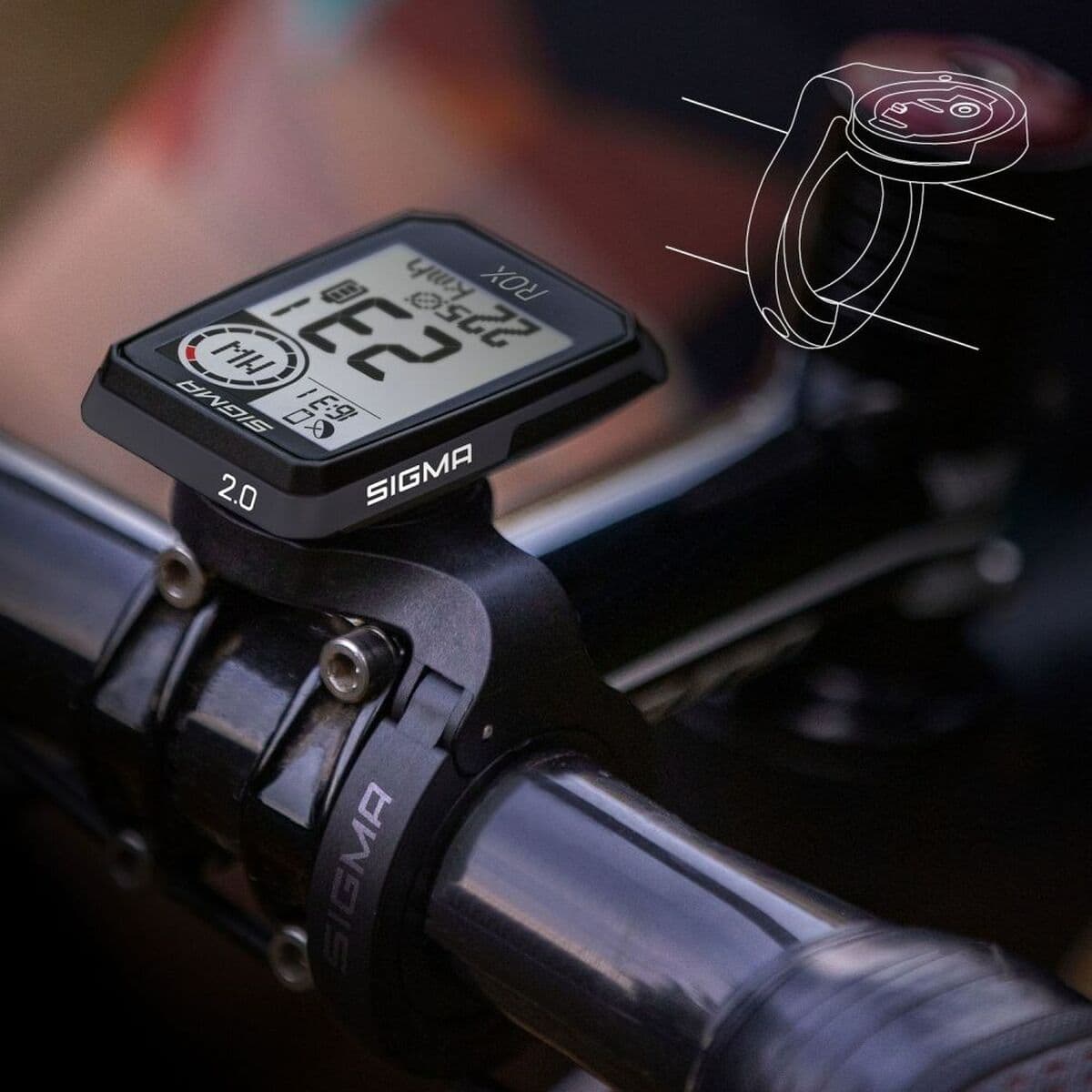 Fahrradcomputer Sigma ROX 2.0 - Image 3