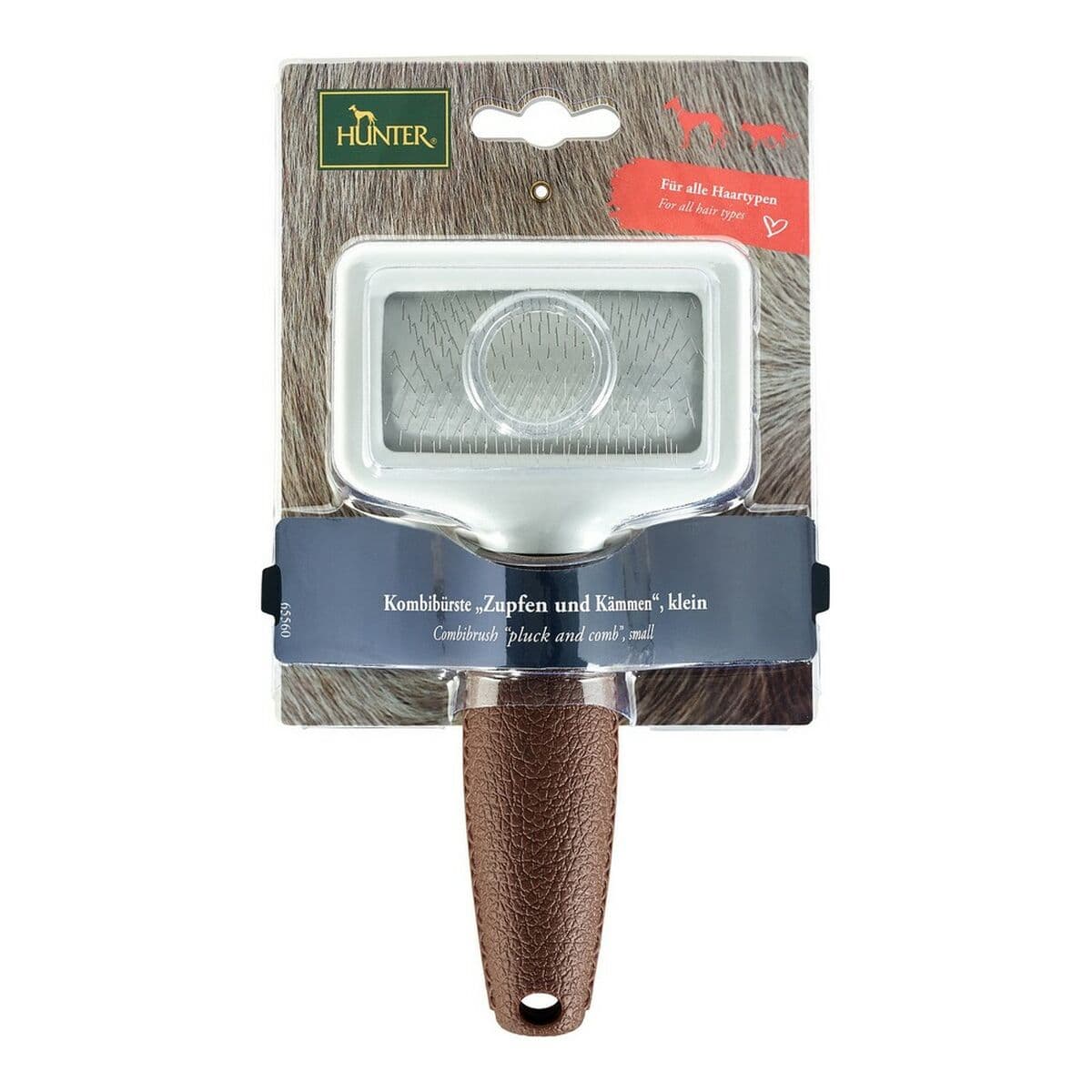 Cepillo para cardar Hunter 2 en 1 - Image 3