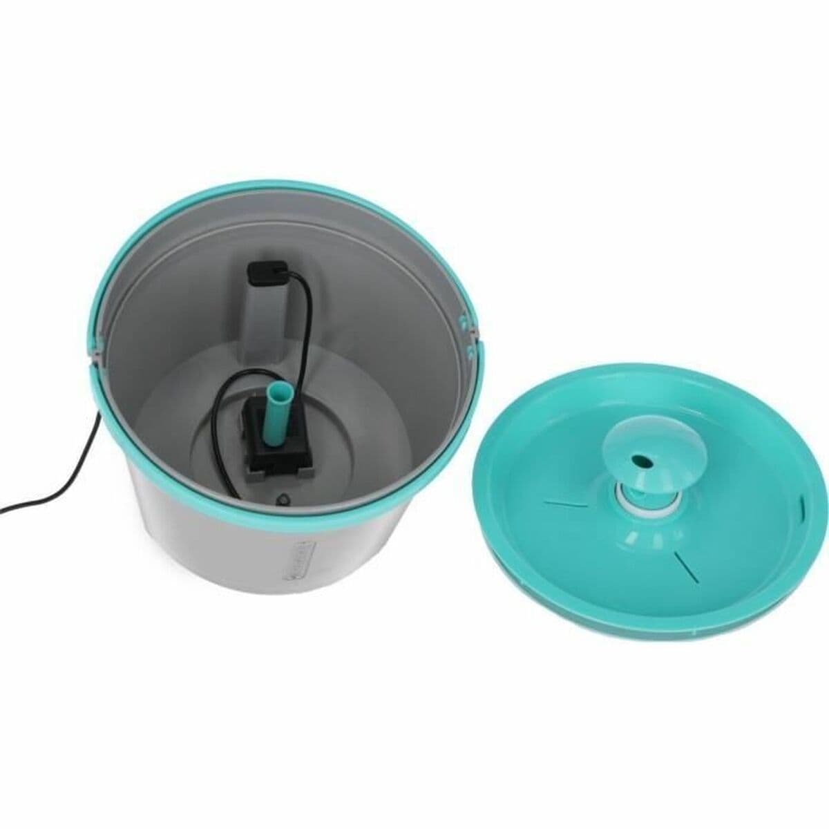 Fonte para Animais de Estimação Kerbl Azul Cinzento Plástico 1,6 L - Image 3