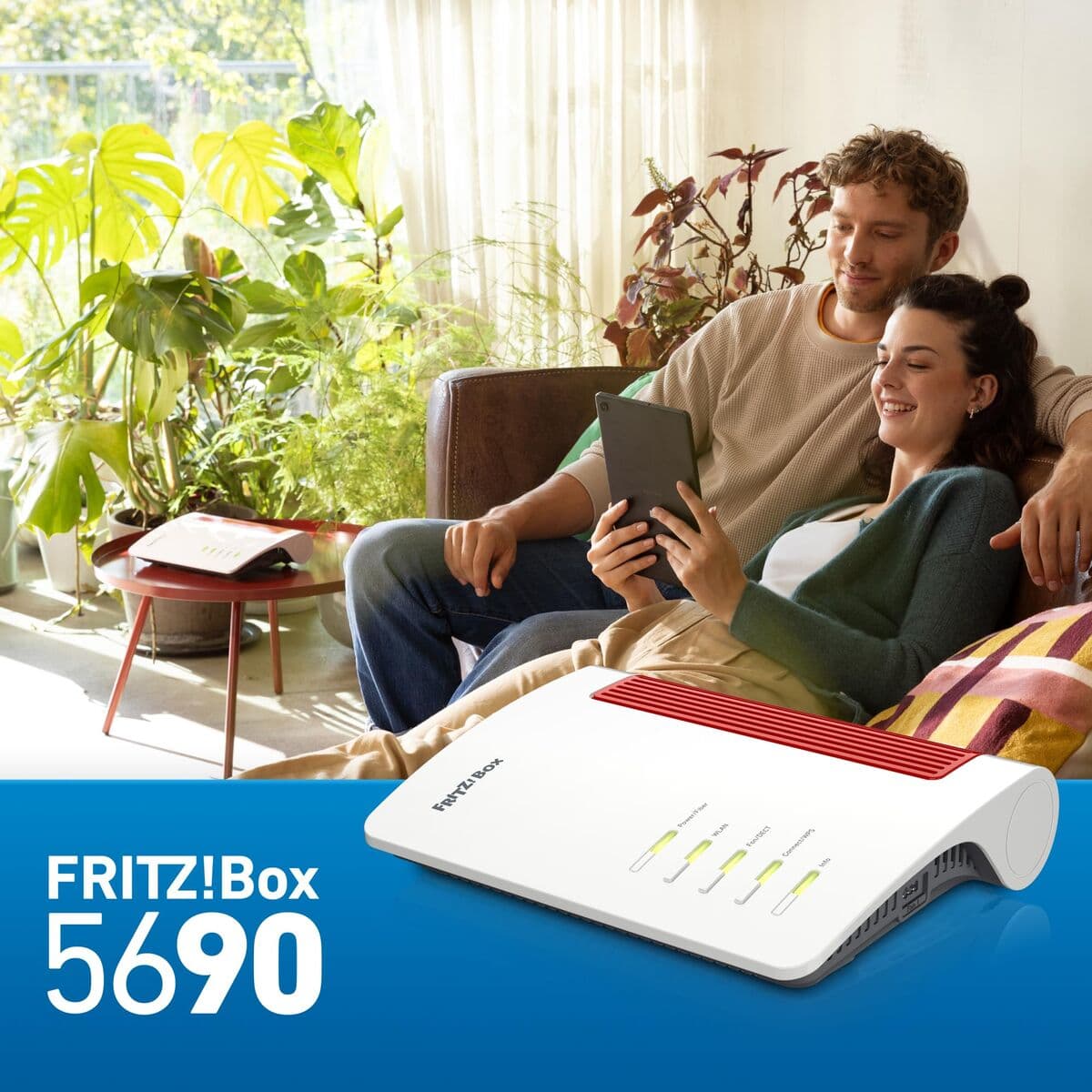 Router Fritz! BOX 5690 Weiß Wi-Fi - Image 2
