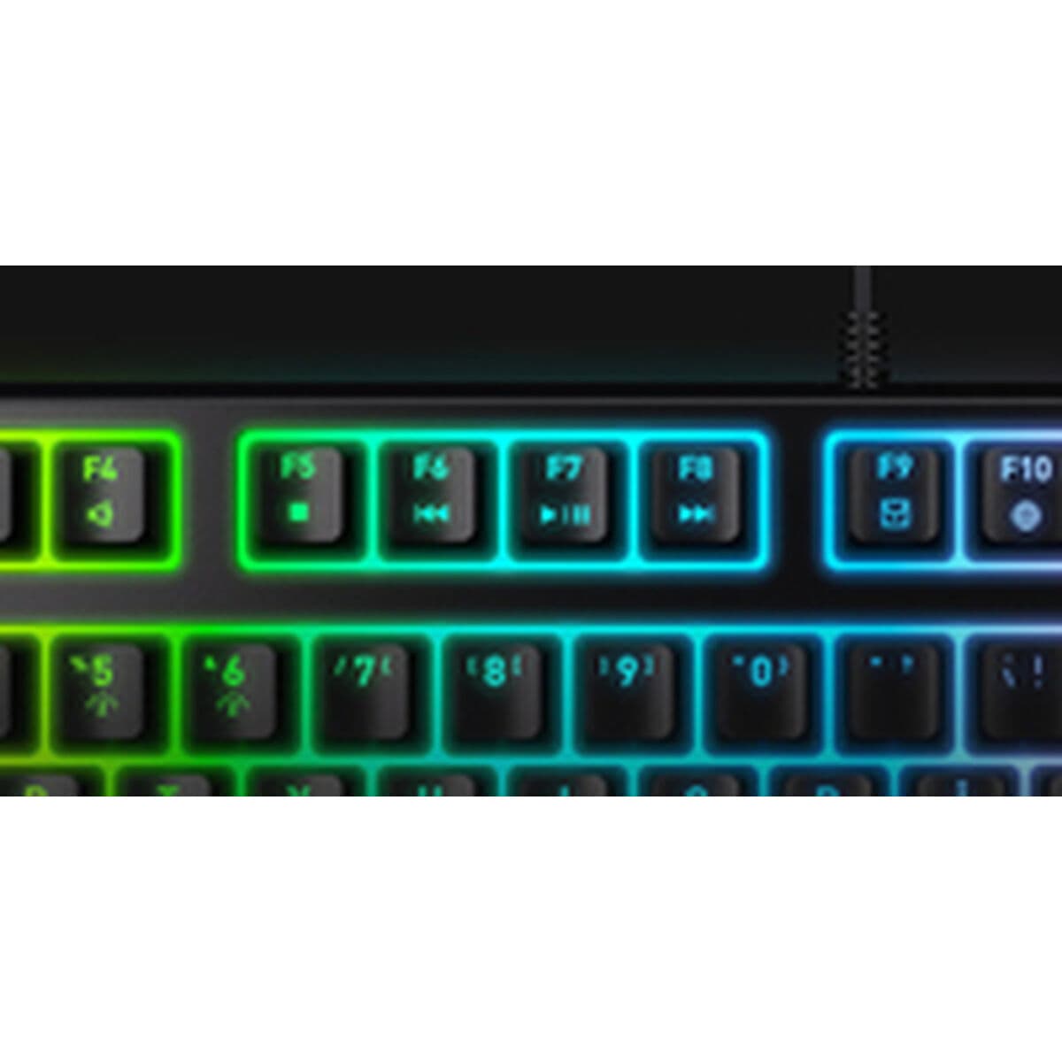 Teclado Cherry CX-K4V2-RGB-TKL-R-ES Negro Español QWERTY - Image 9