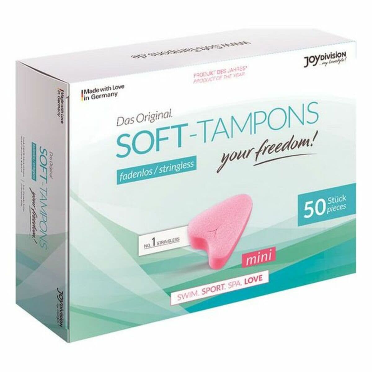Hygieniske tamponger Sport, Spa & Love Joydivision 6305860000 50 enheter - Image 3