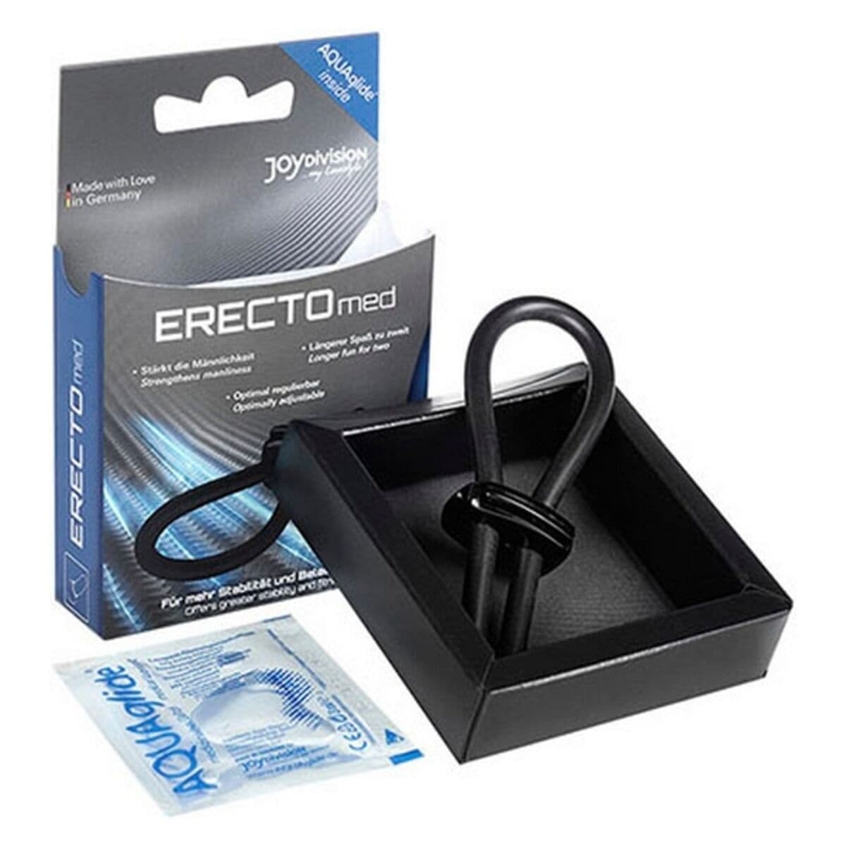 Anillo para el Pene Joydivision ErectoMed Negro - Image 2